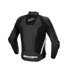 Chaqueta Alpinestars Missile V3 Airflow Leather Negro Blanco |3100225-12|