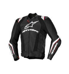 Chaqueta Alpinestars Missile V3 Ignition Leather Negro Blanco |3100325-12|