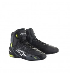 Zapatillas Alpinestars Faster-3 Negro Amarillo Fluor |2510219-155|