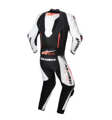 Mono Alpinestars Gp-R7 1Pc Leather Blanco Negro Rojo Fluor |3150125-233|