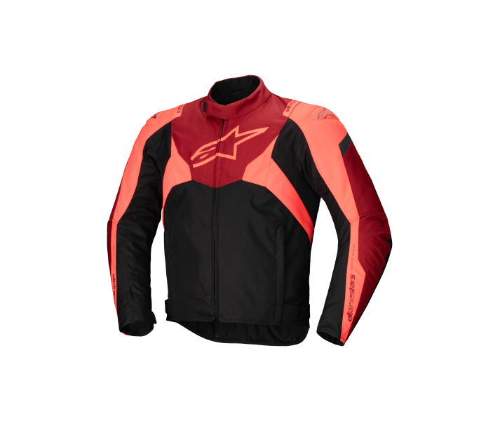 Chaqueta Alpinestars T-Jaws V4 Wp Negro Rojo Fluor |3200125-1365|