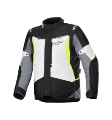 Chaqueta Alpinestars St-1 Waterproof Gris Negro Amarillo Fluor |3200625-9145|