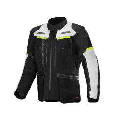 Chaqueta Alpinestars Bogota' Pro Drystar Negro Gris Amarillo Fluor |3207023-1381