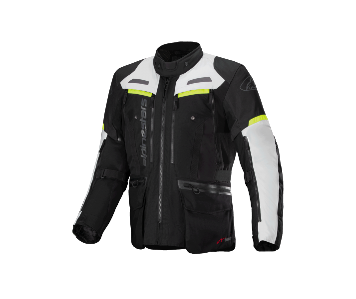 Chaqueta Alpinestars Bogota' Pro Drystar Negro Gris Amarillo Fluor |3207023-1381