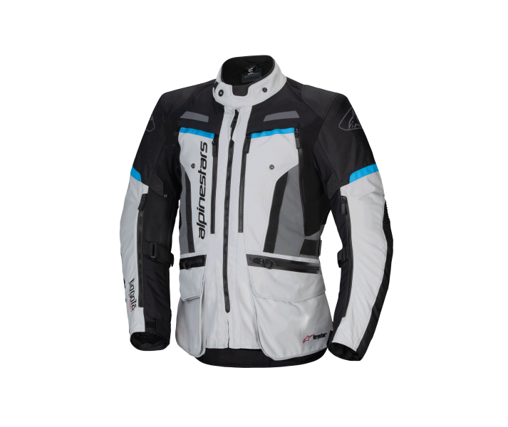 Chaqueta Alpinestars Bogota' Pro Drystar Gris Negro |3207023-9136|