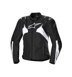 Chaqueta Alpinestars Mujer T-Jaws V4 Wp Negro Blanco |3210125-12|