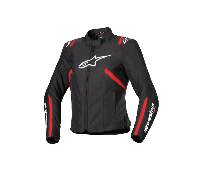 Chaqueta Alpinestars Mujer T-Sps V2 Wp Negro Blanco Rojo Fluor |3210225-1231|