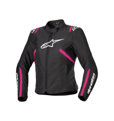 Chaqueta Alpinestars Mujer T-Sps V2 Wp Negro Blanco Rosa |3210225-1832|