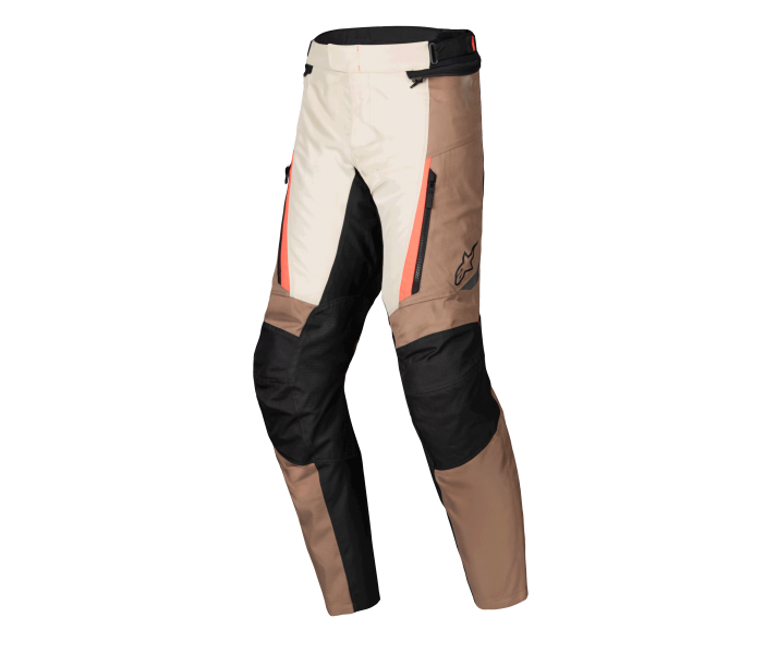 Pantalón Alpinestars St-1 Waterproof Arena Negro Rojo Fluor |3220525-866|