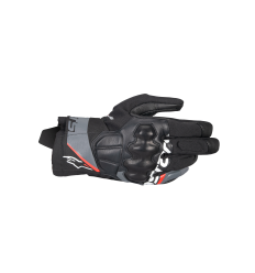 Guantes Alpinestars Corozal V3 Drystar Negro Gris Rojo Fluor |3520525-1412|