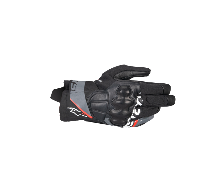 Guantes Alpinestars Corozal V3 Drystar Negro Gris Rojo Fluor |3520525-1412|