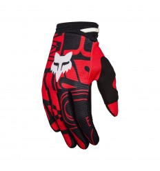 Guantes Fox Inafntil 180 Race Spec Rojo Fluor |33126-110|