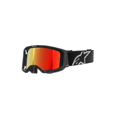 Máscara Alpinestars Vision 8 Corp Negro Espejo Rojo |5101625-1446|