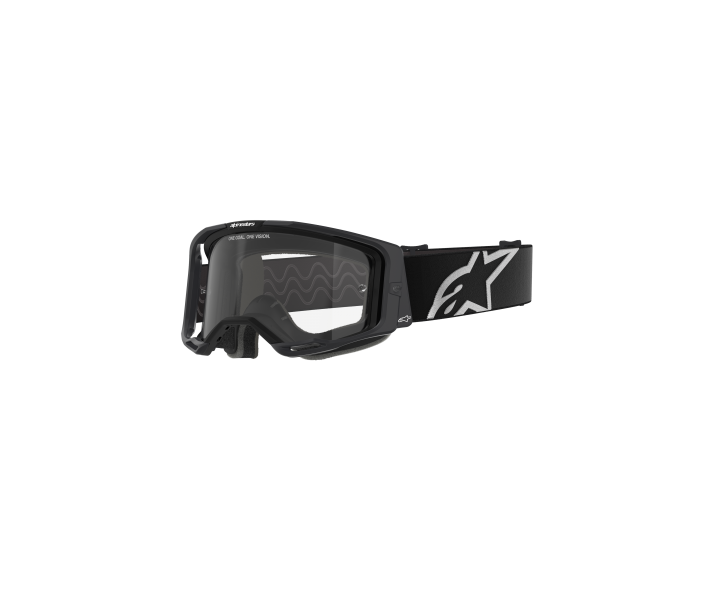 Máscara Alpinestars Vision 8 Corp Negro Negro Transparente