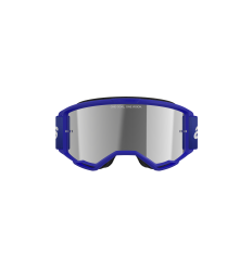 Máscara Alpinestars Vision 3 Wordmark Azul Espejo Plata |5103225-7266|