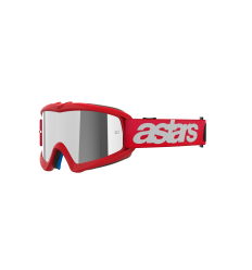 Máscara Alpinestars Infantil Vision Blaze Rojo Espejo Plata |5140425-3094|