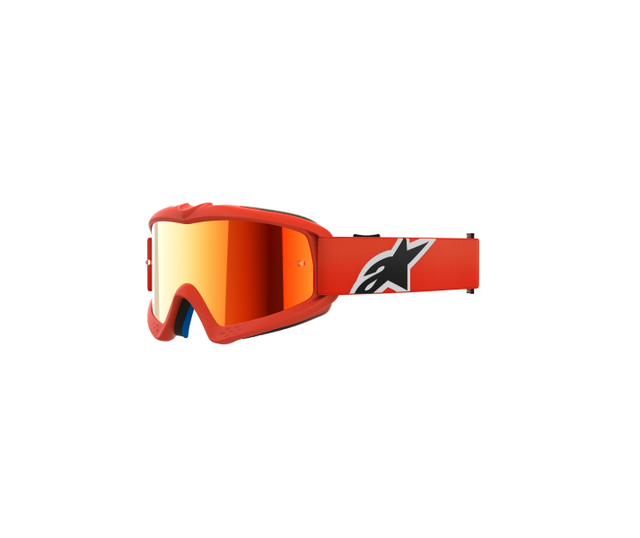 Máscara Alpinestars Infantil Vision Corp Naranja Espejo Rojo |5140225-480|