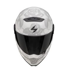 Casco Scorpion Covert Fx Dragon Mate Gris Claro Plata |186-470-344|