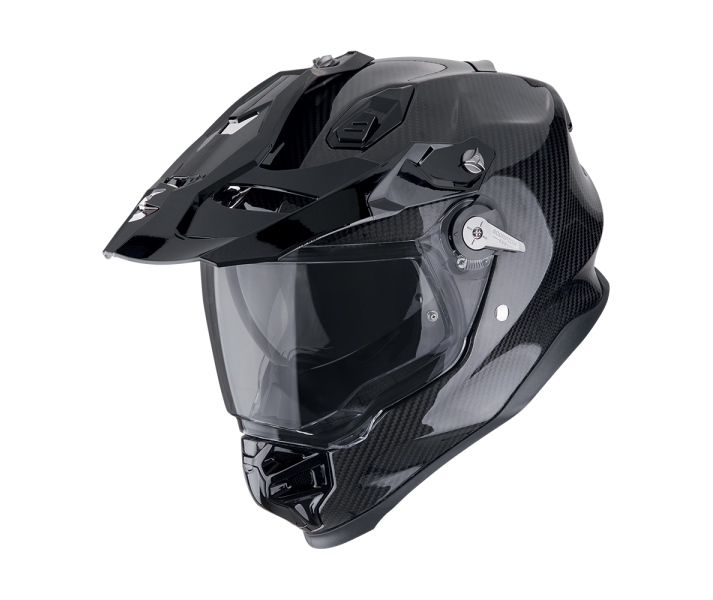 Casco Scorpion Adf-9000 Carbon Air Solid Negro |184-261-03|