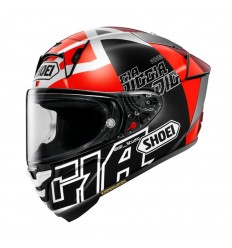 Casco Shoei X-SPR Pro Diggia 2 Rojo Negro |CSXSP149012|