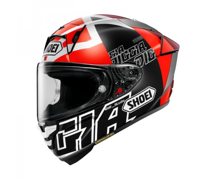 Casco Shoei X-SPR Pro Diggia 2 Rojo Negro |CSXSP149012|