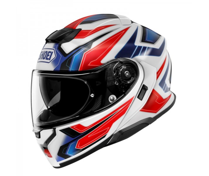 Casco Shoei Neotec 3 Anthem Azul Rojo Blanco |CSNE330102|