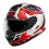 Casco Shoei GT-Air 3 Hike Rojo Blanco |CSGTA305102|