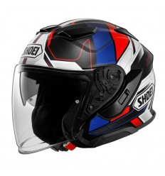 Casco Shoei J-Cruise 3 Whizzy Negro Azul Rojo |CSJC310102|