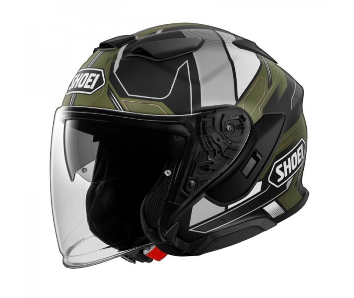 Casco Shoei J-Cruise 3 Whizzy Verde Negro |CSJC310115|