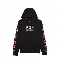 Sudadera Con Capucha Fox Mujer Race Spec Negro Rosa |32898-001|