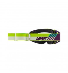 Máscara Leatt Velocity 5.5 Cryztal Lime Púrpura Transparente 75 Vlt