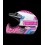 Casco Bell Moto 3 Deathspray Púrpura Rosa Brillo |8009283001|