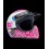 Casco Bell Moto 3 Deathspray Púrpura Rosa Brillo |8009283001|