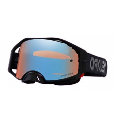 Máscara Oakley Airbrake Mx B1b Blackout Prizm Mx Sapphire Negro Azul