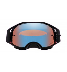 Máscara Oakley Airbrake Mx B1b Blackout Prizm Mx Sapphire Negro Azul