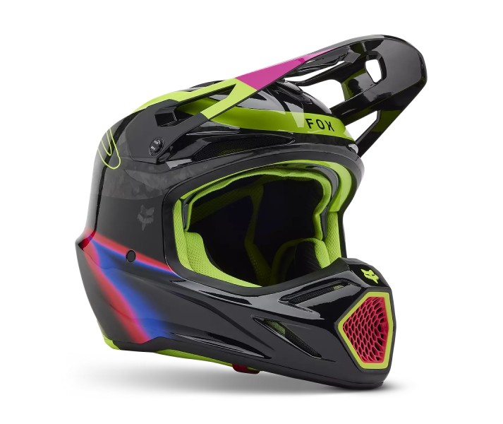 Casco Fox V3 Rs Energy Negro |32994-001|