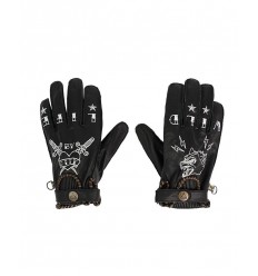 Guantes By City Second Skin Tattoo II Negro |1000165|