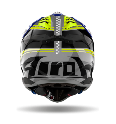 Casco Airoh Aviator 3 Hima Azul Brillo |AV3H18|