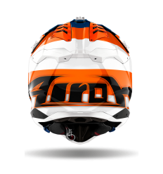 Casco Airoh Aviator 3 Monarch Naranja Brillo |AV3M32|