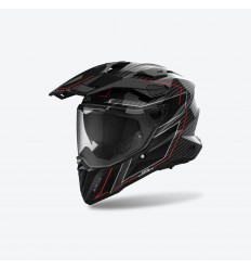 Casco Airoh Commander 2 Carbon Stylish Brillo |CM2C99|