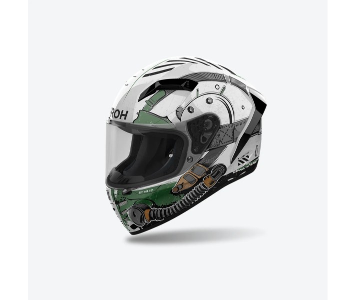 Casco Airoh Connor Alligator Brillo |CNAL17|