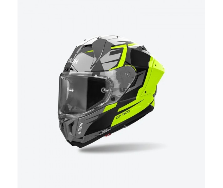 Casco Airoh Gp800 Master Amarillo Brillo |GP8MA31|