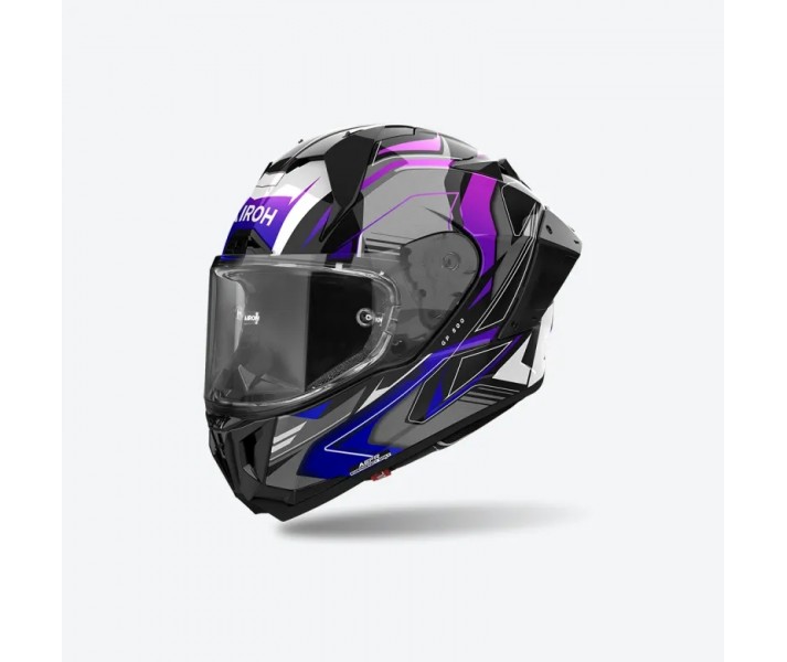 Casco Airoh Gp800 Must Azul Brillo |GP8MU18|