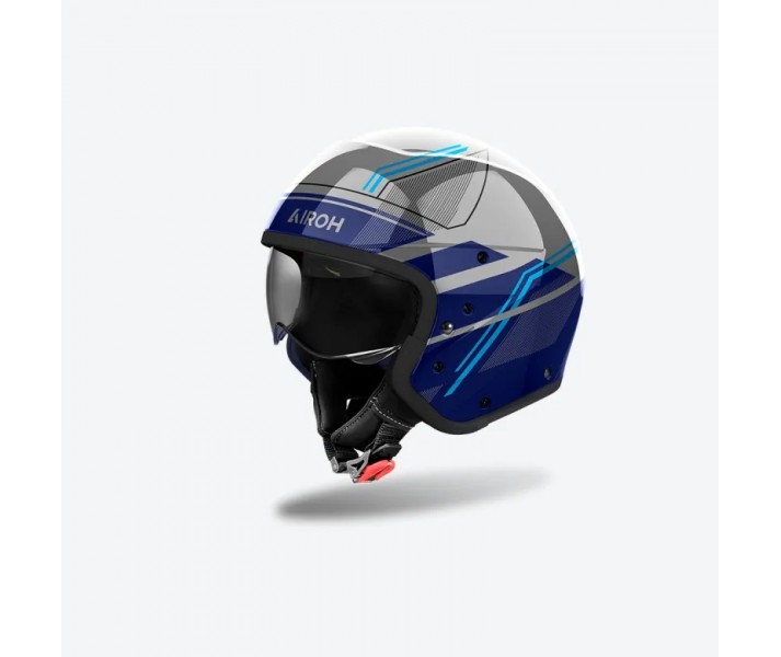 Casco Airoh J110 Slim Azul Brillo |J1S18|