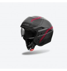 Casco Airoh J110 Slim Rojo Brillo |J1S55|