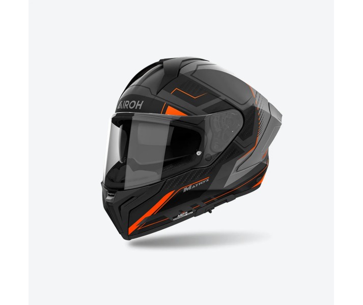 Casco Airoh Matryx Rocket Naranja Mate |MXRK32|