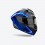 Casco Airoh Matryx Wide Azul Brillo |MXW18|