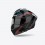 Casco Airoh Matryx Wide Rojo Brillo |MXW55|