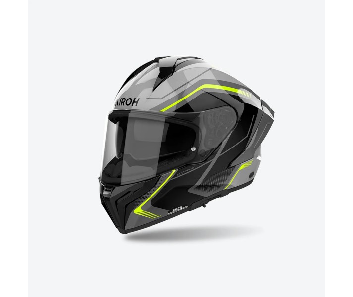 Casco Airoh Matryx Wide Amarillo Brillo |MXW31|