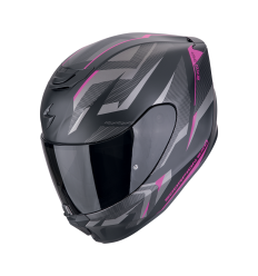 Casco Scorpion Exo-391 Aaxo Negro Mate Rosa |139-474-71|